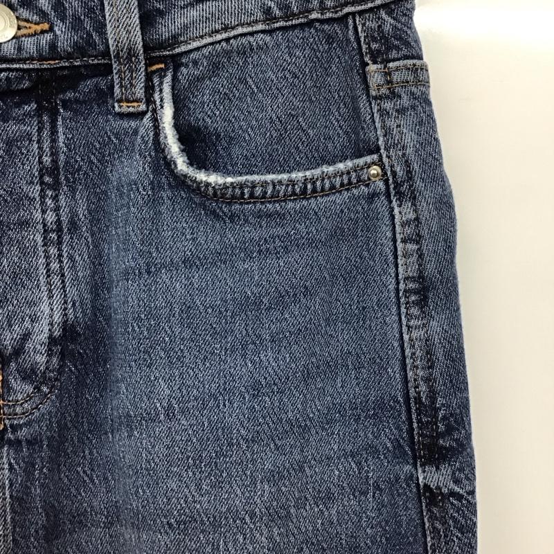ザラ ZARA スカート ロングスカート デニムスカート XS 無地 水色 / ライトブルー /  レディース USED 古着 中古 10129447