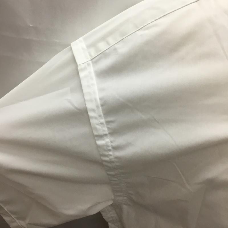 ジーユー GU シャツ、ブラウス 半袖 331-351027 UNDERCOVERジップポケットシャツ 半袖シャツ カジュアルシャツ L 無地 白 / ホワイト /  メンズ USED 古着 中古 10111301