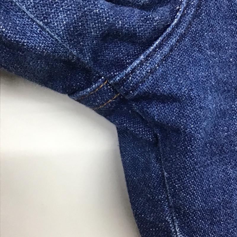 ラングラー Wrangler パンツ デニム、ジーンズ デニムパンツ ワイドパンツ カジュアルパンツ 無地 インディゴ / インディゴ /  メンズ USED 古着 中古 10141917