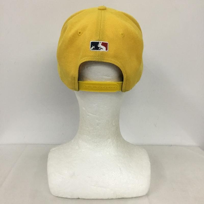 エフアールツー FR2 帽子 キャップ FRA1165 Calor brim Flat Visor Cap ロゴ、文字 黄 / イエロー /  メンズ USED 古着 中古 10134773