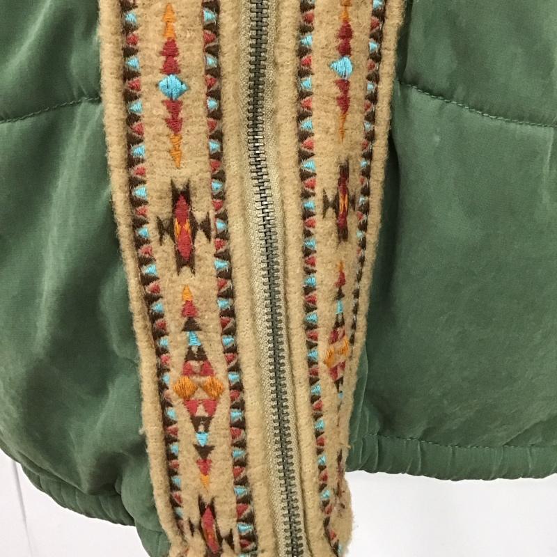 チチカカ TITICACA ジャケット、上着 ジャンパー、ブルゾン L 無地 カーキ / カーキ /  レディース USED 古着 中古 10124563