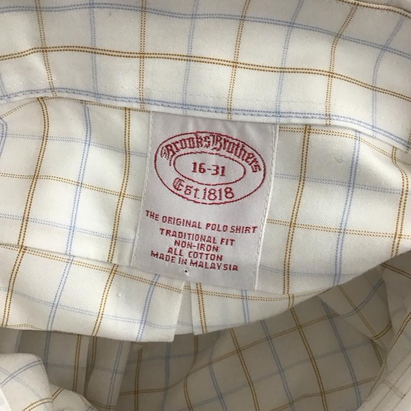 ブルックスブラザーズ BROOKS BROTHERS シャツ、ブラウス 長袖 チェック マルチカラー / マルチカラー /  メンズ USED 古着 中古 10113017