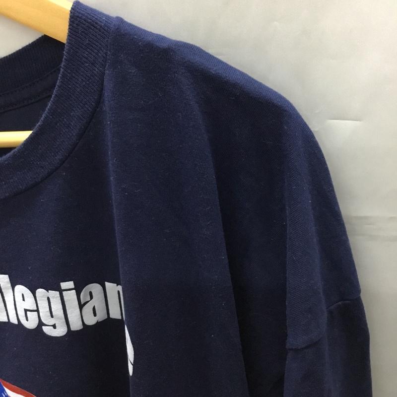 ジャージーズ JERZEES Tシャツ 半袖 XXL プリント 紺 / ネイビー /  メンズ USED 古着 中古 10109710