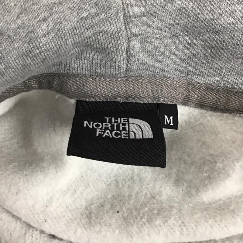 ザノースフェイス THE NORTH FACE パーカー 長袖 nt11530 リアビュージップパーカー 長袖パーカー スウェット M ロゴ、文字 灰 / グレー /  メンズ USED 古着 中古 10109565