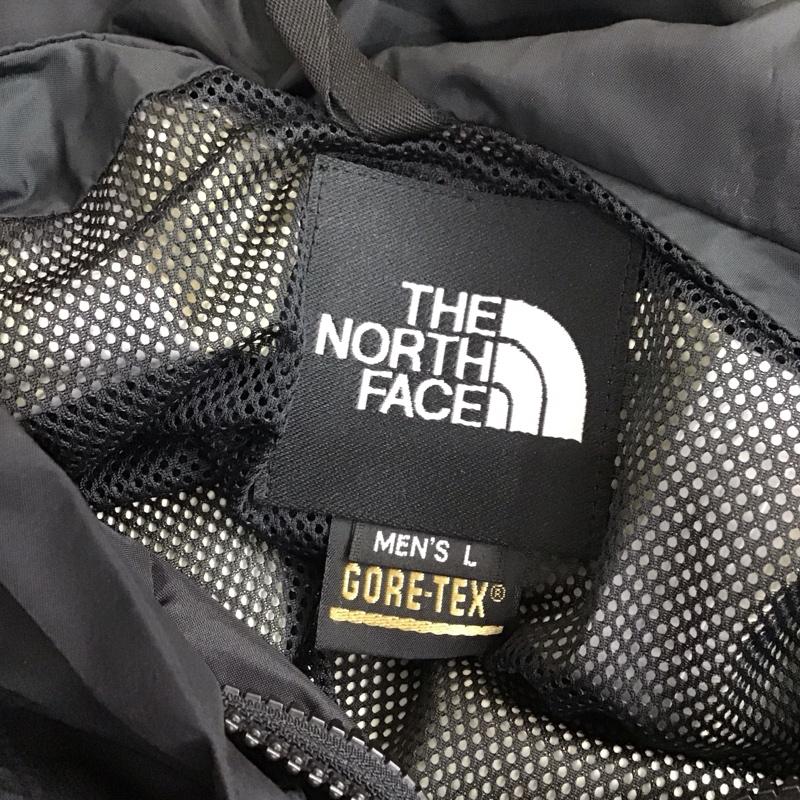 ザノースフェイス THE NORTH FACE ジャケット、上着 ジャンパー、ブルゾン np-2190 マウンテンパーカ ジップアップジャケット 長袖パーカー ナイロンジャケット L ロゴ、文字 黒 / ブラック /  メンズ USED 古着 中古 10117637