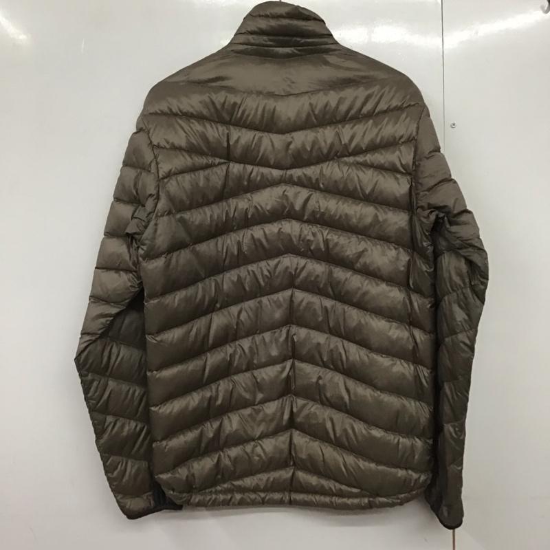 エディーバウアー Eddie Bauer ジャケット、上着 ジャンパー、ブルゾン ジップアップジャケット ナイロンジャケット アウター ダウンジャケット S ロゴ、文字 茶 / ブラウン /  メンズ USED 古着 中古 10141253