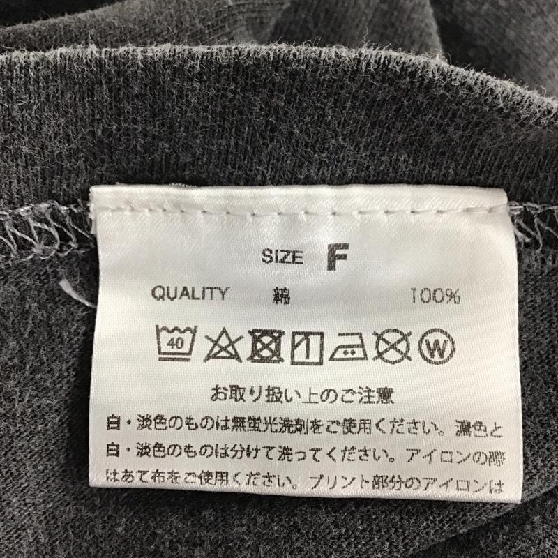 グッドロックスピード GOOD ROCK SPEED Tシャツ 半袖 半袖カットソー プリントTシャツ クルーネックカットソー FREE プリント 黒 / ブラック /  メンズ USED 古着 中古 10135496