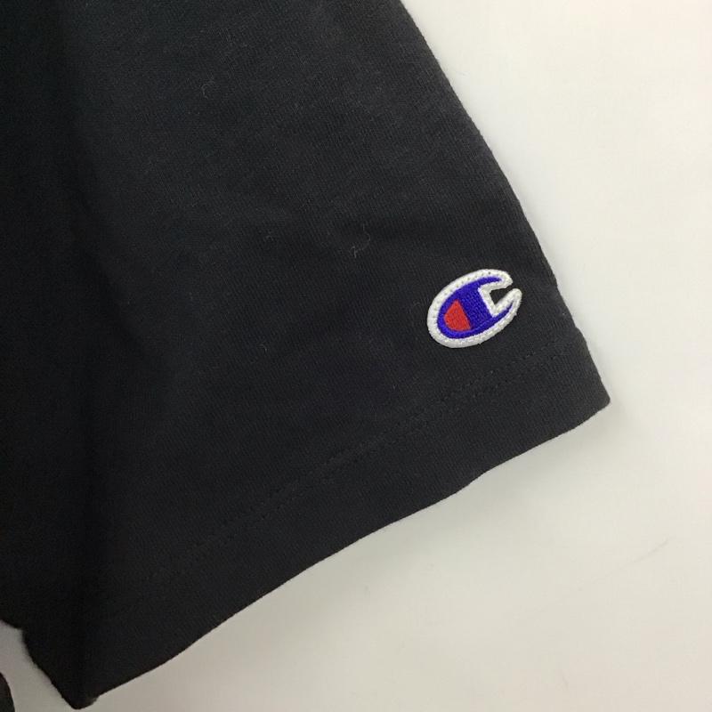 チャンピオン Champion Tシャツ 半袖 C3-U301 ショートスリーブTシャツ TOKYO XL ロゴ、文字 黒 / ブラック /  メンズ USED 古着 中古 10131333