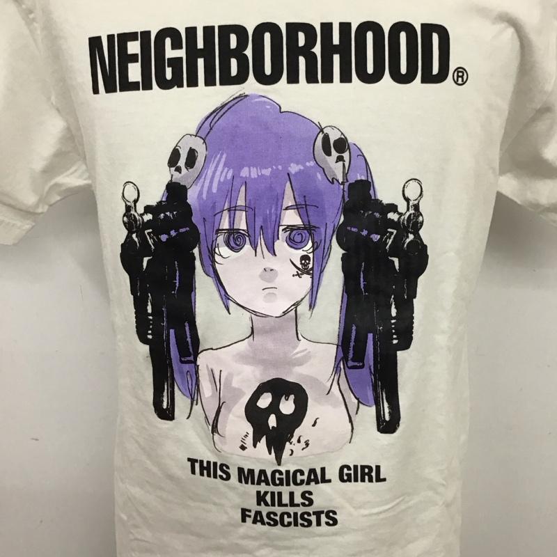 ネイバーフッド NEIGHBORHOOD Tシャツ 半袖 Jun Inagawa アニメ M プリント 白 / ホワイト /  メンズ USED 古着 中古 10111881