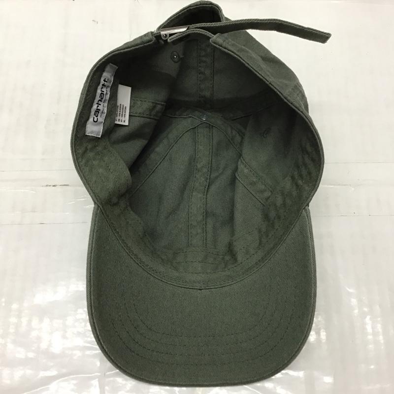 カーハート Carhartt 帽子 キャップ I023750 MADISON LOGO CAP ワンポイント カーキ / カーキ /  メンズ USED 古着 中古 10115678