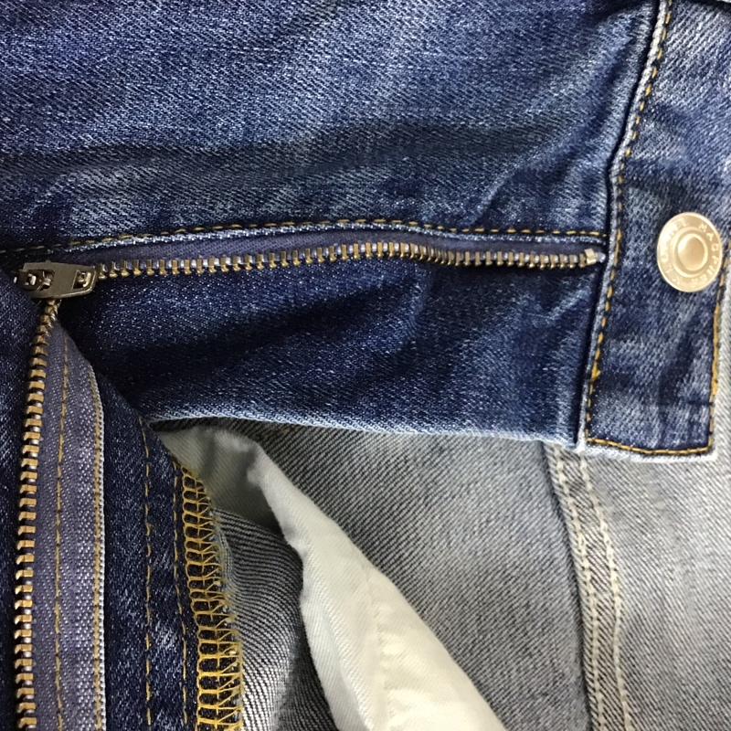 マカフィー MACPHEE パンツ デニム、ジーンズ 34 無地 水色 / ライトブルー /  レディース USED 古着 中古 10131013