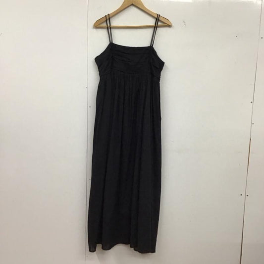 フリークスストア FREAK S STORE ワンピース ロングスカート ロングワンピース ノースリーブワンピース フレアスカート FREE 無地 黒 / ブラック /  レディース USED 古着 中古 10149341