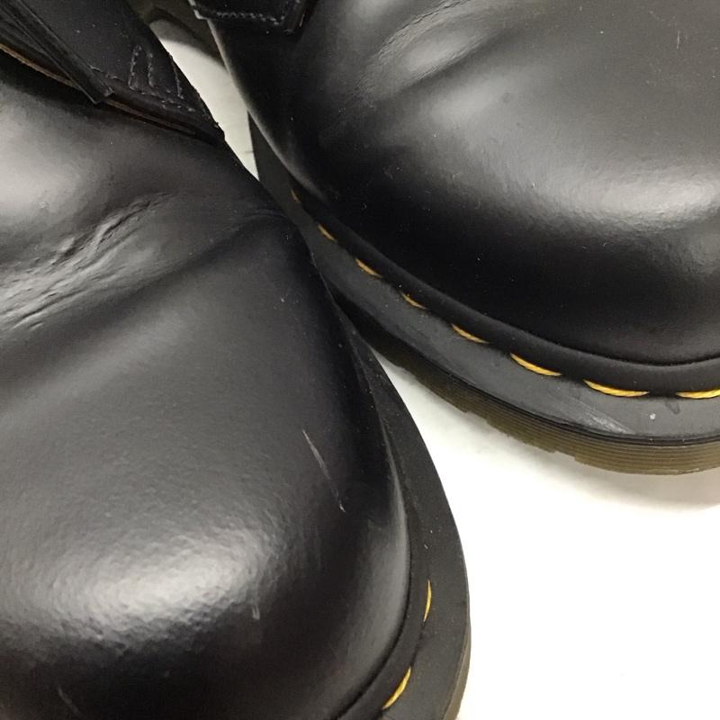 ドクターマーチン Dr.Martens 革靴 革靴 1461 3ホール UK9 US：8 無地 黒 / ブラック /  メンズ USED 古着 中古 10113414