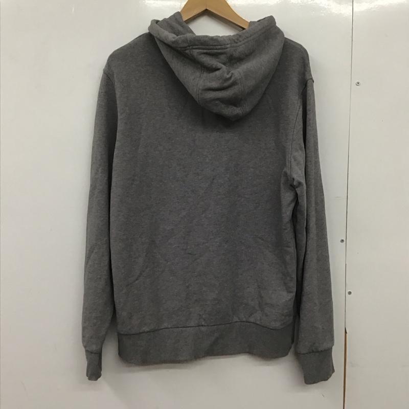 カルバン・クライン Calvin Klein パーカー 長袖 長袖パーカー プルオーバーパーカー スウェット M ロゴ、文字 灰 / グレー /  メンズ USED 古着 中古 10150913