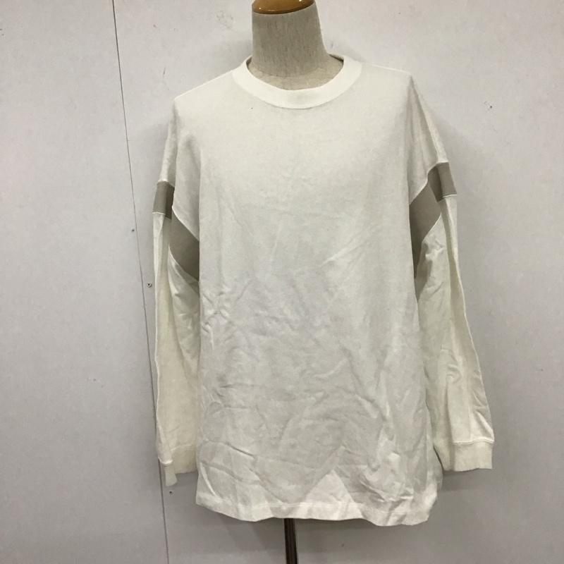 フリークスストア FREAK S STORE カットソー 長袖 F20-LG-124 ロンT FREE 無地 白 / ホワイト / X 灰 / グレー /  メンズ USED 古着 中古 10124956