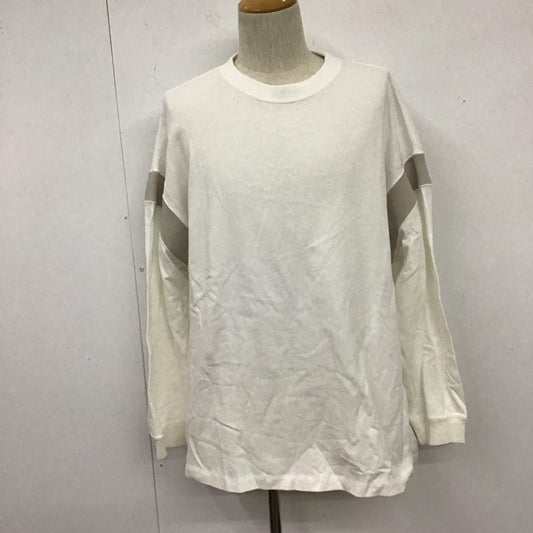 フリークスストア FREAK S STORE カットソー 長袖 F20-LG-124 ロンT FREE 無地 白 / ホワイト / X 灰 / グレー /  メンズ USED 古着 中古 10124956