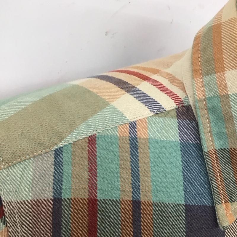 リーバイス Levi s シャツ、ブラウス 長袖 長袖シャツ カラーシャツ ポケットシャツ 長袖カットソー チェックシャツ M チェック マルチカラー / マルチカラー /  メンズ USED 古着 中古 10123966
