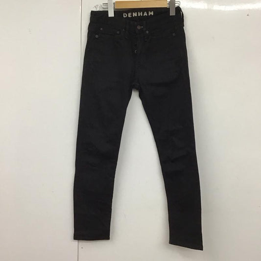 デンハム DENHAM パンツ デニム、ジーンズ デニムパンツ スリムパンツ カジュアルパンツ ストレッチパンツ 27インチ 無地 黒 / ブラック /  メンズ USED 古着 中古 10128736