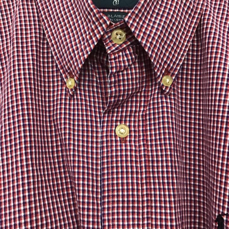 ラルフローレン RALPHLAUREN シャツ、ブラウス 半袖 半袖シャツ チェックシャツ ボタンダウンシャツ M チェック マルチカラー / マルチカラー /  メンズ USED 古着 中古 10146800