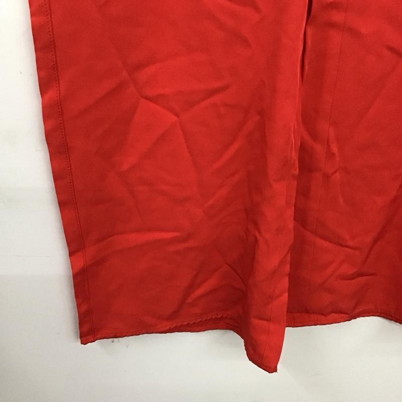 ザラ ZARA パンツ スラックス XS 無地 赤 / レッド /  レディース USED 古着 中古 10150630