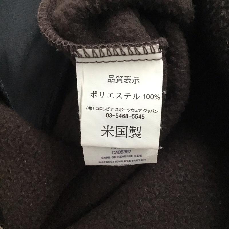 コロンビア Columbia ジャケット、上着 ジャケット、ブレザー フリースジャケット XXS ロゴ、文字 茶 / ブラウン /  メンズ USED 古着 中古 10145768
