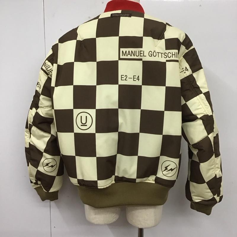アンダーカバー UNDERCOVER ジャケット、上着 ジャンパー、ブルゾン UC2C9209-1 FRGMT×UNDERCOVER リバーシブル MA-1 タグ付き 3  ベージュ / ベージュ /  メンズ USED 古着 中古 10112158