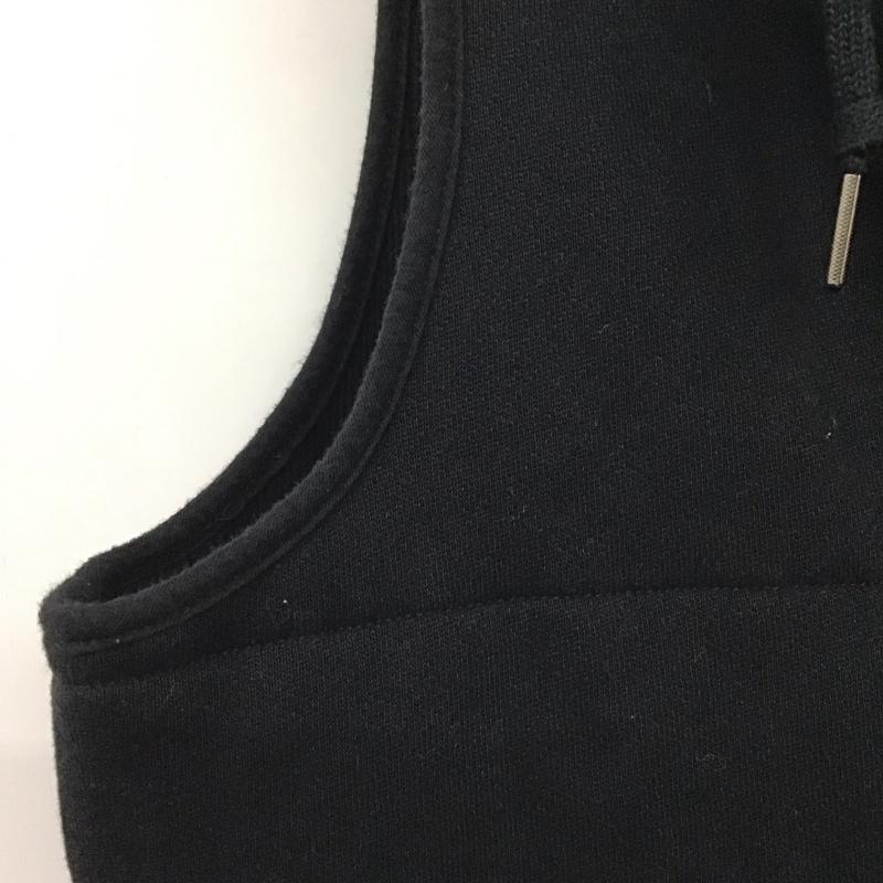 ポロラルフローレン POLO RALPH LAUREN ベスト ベスト ジップアップベスト ノースリーブカットソー アウター パーカー L ロゴ、文字 黒 / ブラック /  メンズ USED 古着 中古 10137827