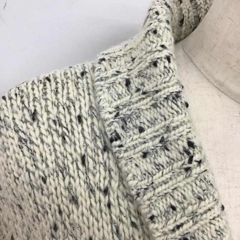 ユナイテッドアローズグリーンレーベルリラクシング UNITED ARROWS green label relaxing カーディガン 長袖 長袖ニットカーディガン リブニットロングカーディガン 前ボタン L 総柄 マルチカラー / マルチカラー /  メンズ USED 古着 中古 10121045