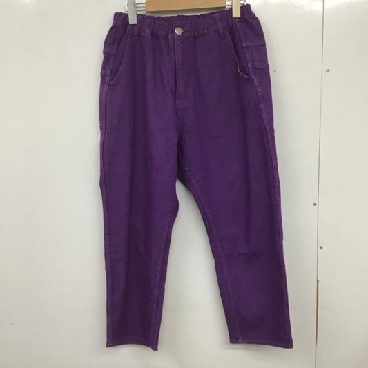 ゴースローキャラバン go slow caravan パンツ サルエルパンツ クロップド アンクル 391502 3 無地 紫 / パープル /  メンズ USED 古着 中古 10134259