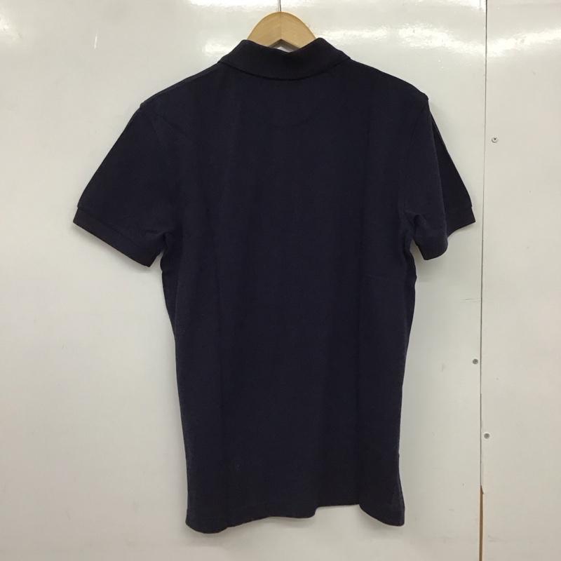 ブルックスブラザーズ BROOKS BROTHERS ポロシャツ 半袖 半袖ポロシャツ カラーシャツ 半袖カットソー S ロゴ、文字 紺 / ネイビー /  メンズ USED 古着 中古 10149615