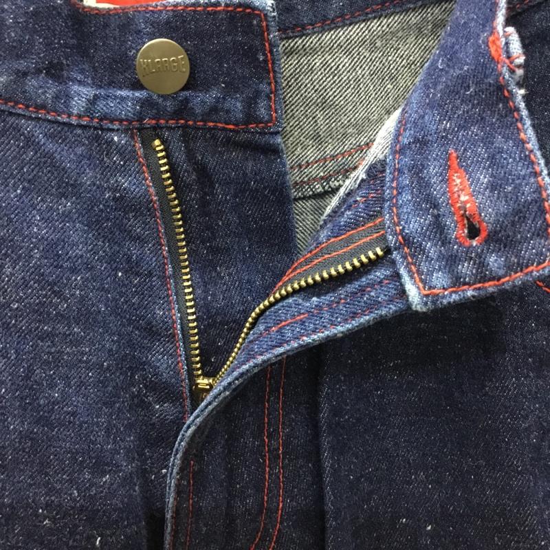 エクストララージ XLARGE パンツ ショートパンツ 短パン ハーフパンツ 32インチ 無地 インディゴ / インディゴ /  メンズ USED 古着 中古 10108742