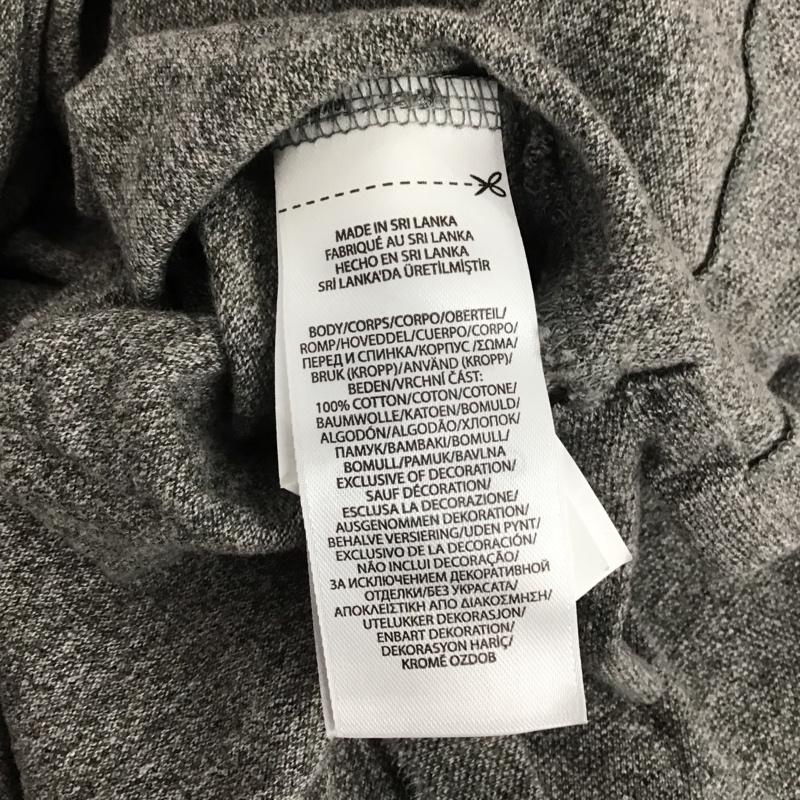 ポロラルフローレン POLO RALPH LAUREN ポロシャツ 長袖 長袖ポロシャツ 長袖カットソー カラーシャツ L ロゴ、文字 灰 / グレー /  メンズ USED 古着 中古 10139689
