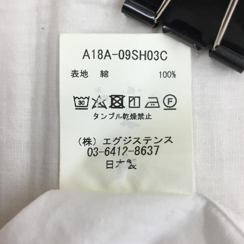 マーカ marka シャツ、ブラウス 長袖 MARKAWARE 18SS コンフォートフィット レギュラーカラーシャツ マーカウェア REGULAR COLLAR SHIRTS COMFORT FIT A18A-09SH03C 2号 無地 白 / ホワイト /  メンズ USED 古着 中古 10128184