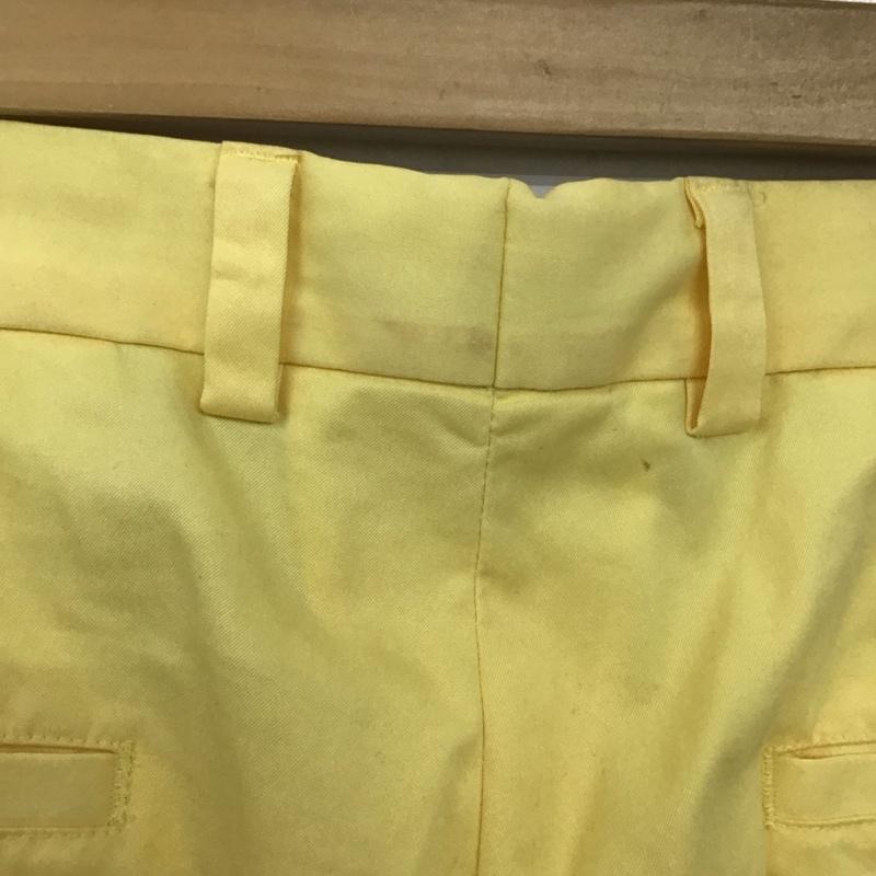 ブルックスブラザーズ BROOKS BROTHERS パンツ チノパン コットン 刺繍 ヨット W32 32インチ 総柄 黄 / イエロー /  メンズ USED 古着 中古 10111226