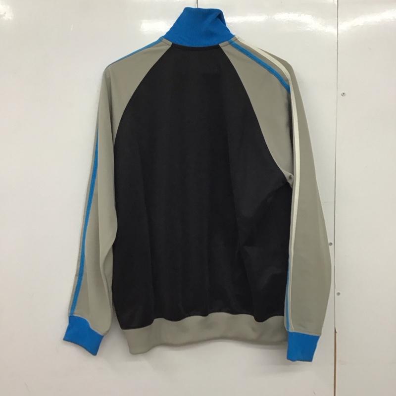 フレッドペリー FRED PERRY ジャケット、上着 ジャンパー、ブルゾン ジップアップジャケット ジャージ アウター M ロゴ、文字 黒 / ブラック / X 灰 / グレー / X 青 / ブルー /  メンズ USED 古着 中古 10149950