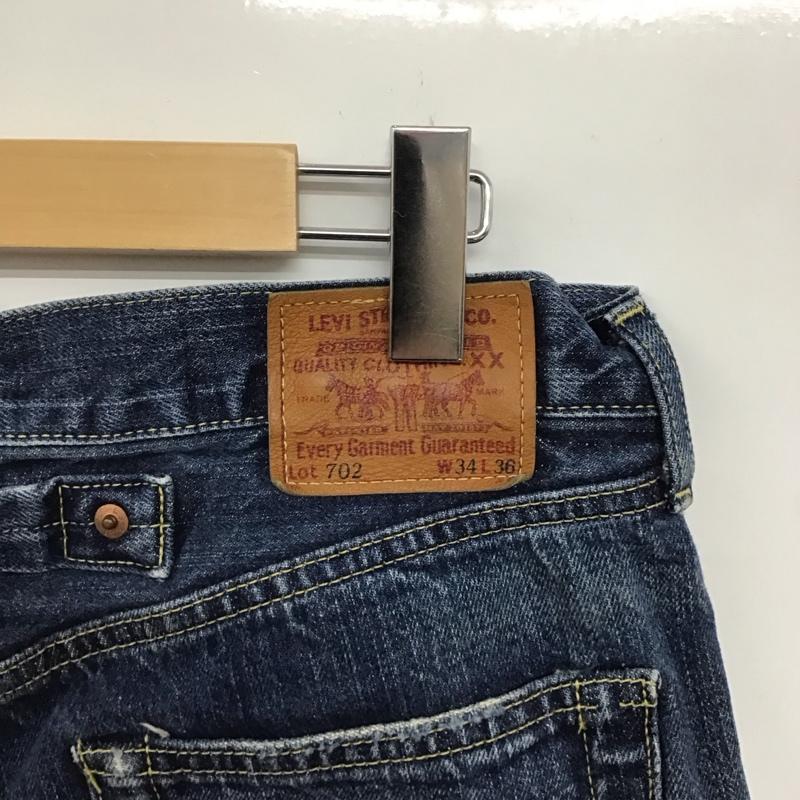 リーバイストラウスアンドコー Levi Strauss & co. パンツ デニム、ジーンズ デニムパンツ ワイドパンツ カジュアルパンツ 34 無地 インディゴ / インディゴ /  メンズ USED 古着 中古 10143629