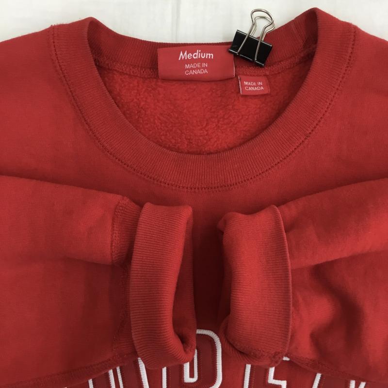 シュプリーム Supreme トレーナー 長袖 15AW Arc Logo Crewneck M ロゴ、文字 赤 / レッド /  メンズ USED 古着 中古 10141593