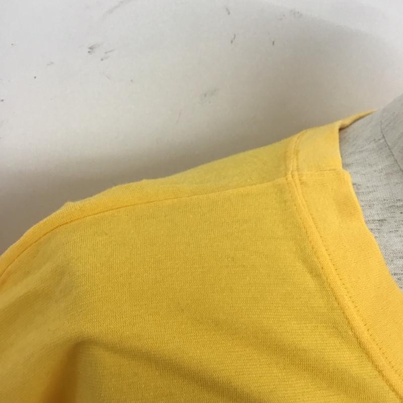 ムーミン MOOMIN Tシャツ 半袖 90S 半袖カットソー プリントTシャツ 古着 ヴィンテージ M プリント 黄 / イエロー /  メンズ USED 古着 中古 10110943