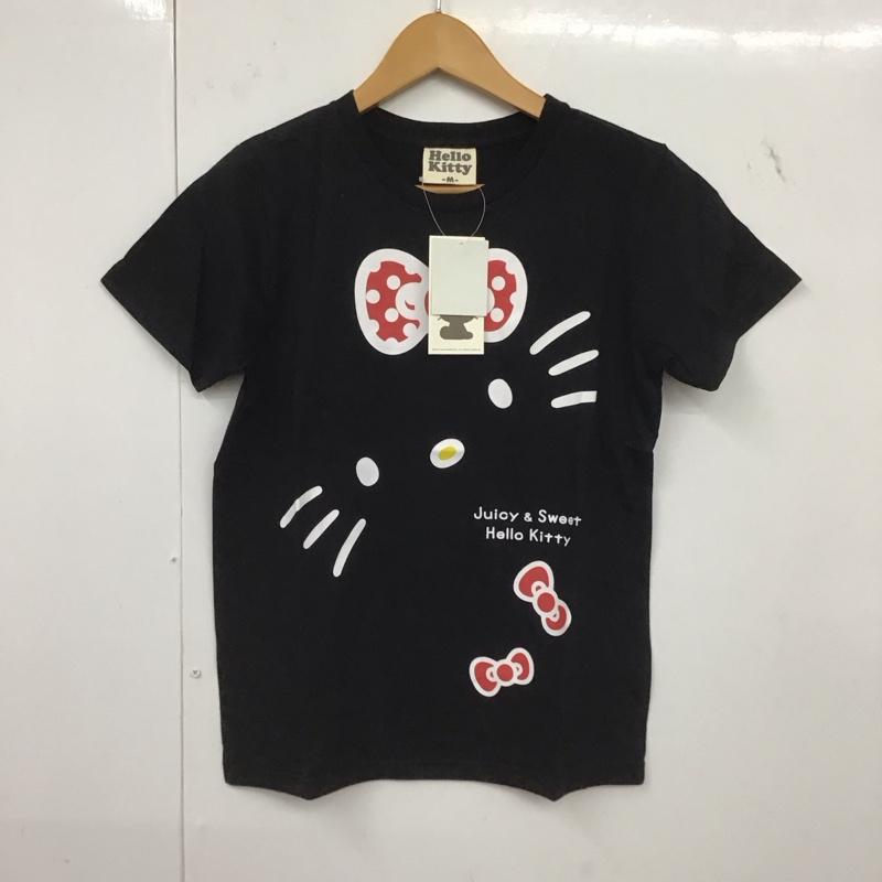 古着 USED Tシャツ 半袖 ハローキティ M プリント X キャラクター 黒 / ブラック /  レディース USED 古着 中古 10147707
