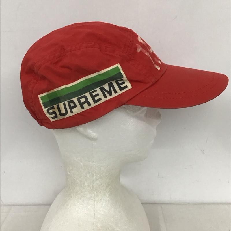 シュプリーム Supreme 帽子 キャップ Stadium Cap ロングビルキャップ ONE SIZE ロゴ、文字 赤 / レッド /  メンズ USED 古着 中古 10146087