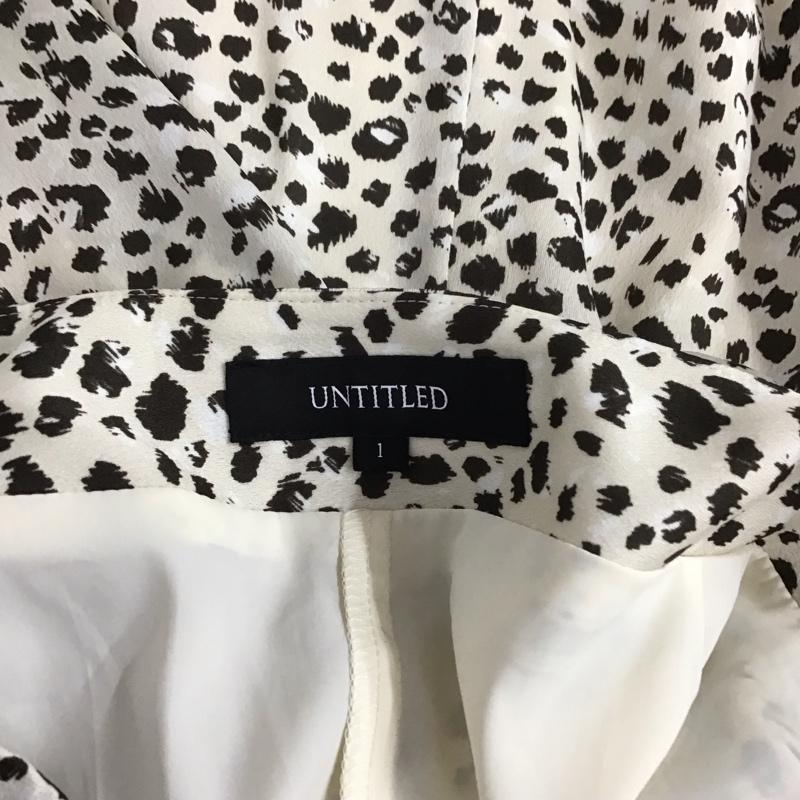 アンタイトル UNTITLED スカート ロングスカート 1 ヒョウ柄・レオパード柄 マルチカラー / マルチカラー /  レディース USED 古着 中古 10129772