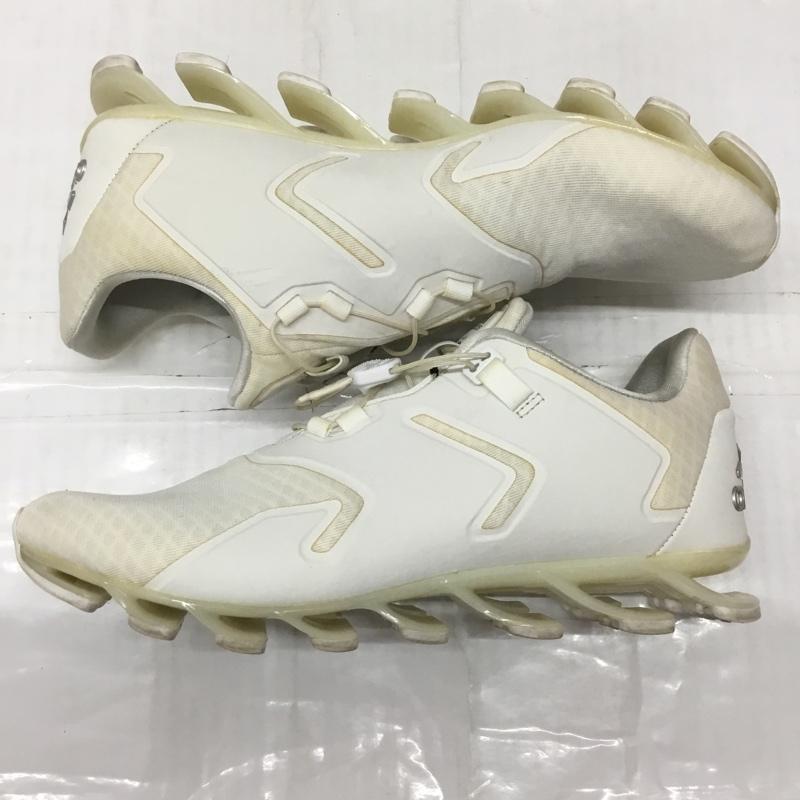 アディダス adidas スニーカー スニーカー B49645 スプリングブレード 27cm 27.0cm ロゴ、文字 白 / ホワイト /  メンズ USED 古着 中古 10111960
