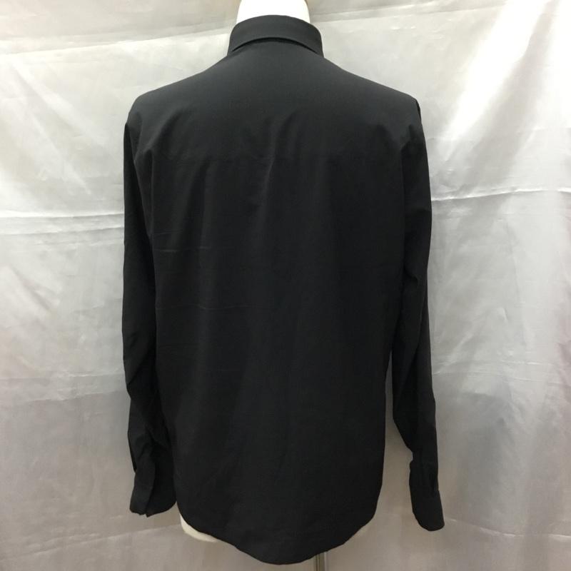 アークテリクス ARC TERYX シャツ、ブラウス 長袖 長袖シャツ カラーシャツ ポケットシャツ 長袖カットソー S 無地 黒 / ブラック /  メンズ USED 古着 中古 10115195