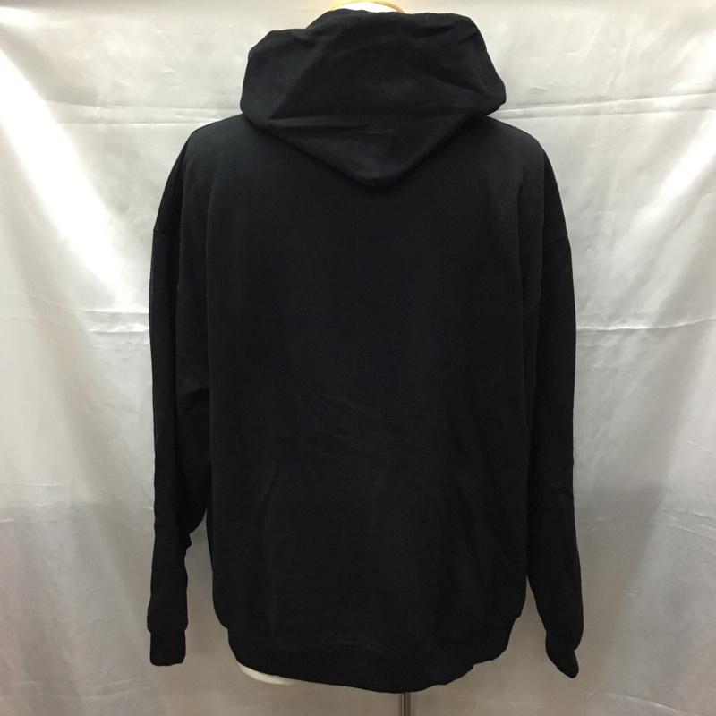 ラスベート PACCBET パーカー 長袖 L プリント 黒 / ブラック /  メンズ USED 古着 中古 10109614