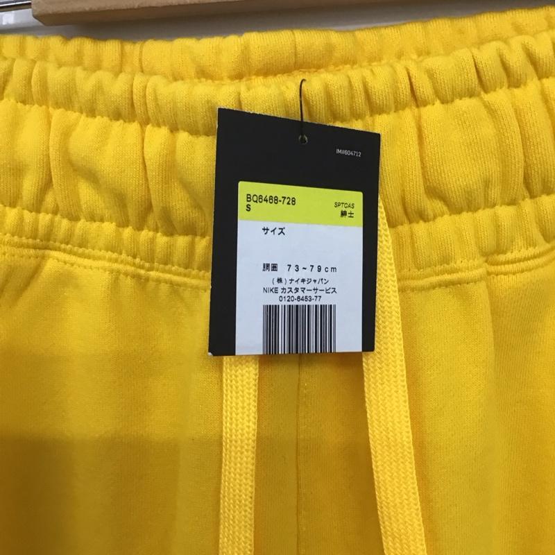 ナイキ NIKE パンツ ワークパンツ、ペインターパンツ bq6468-728 スウェットパンツ ワイドパンツ S 無地 黄 / イエロー /  メンズ USED 古着 中古 10145548