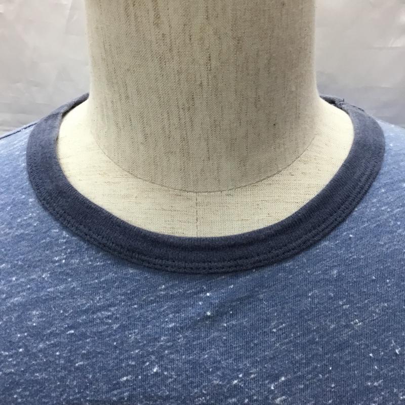 ディーゼル DIESEL Tシャツ 半袖 半袖カットソー プリントTシャツ クルーネックカットソー XS ロゴ、文字 青 / ブルー /  メンズ USED 古着 中古 10114600