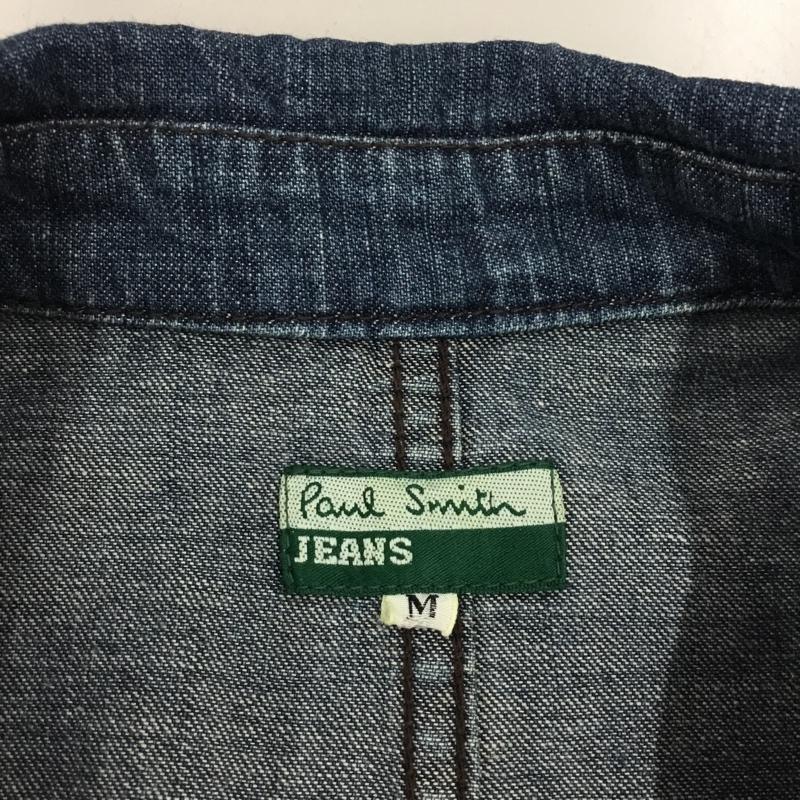 ポールスミス Paul Smith ジャケット、上着 ジャケット、ブレザー デニムジャケット カラージャケット 長袖ジャケット ブルゾン M 無地 インディゴ / インディゴ /  メンズ USED 古着 中古 10122229
