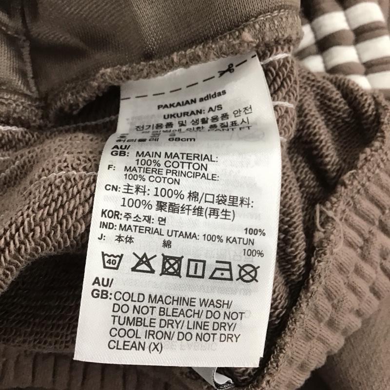 アディダス adidas ボトムス ボトムス スウェットパンツ M 無地 茶 / ブラウン /  レディース USED 古着 中古 10139353