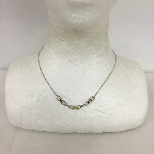 コーチ COACH アクセサリー ネックレス、ペンダント 無地 銀 / シルバー /  レディース USED 古着 中古 10149865