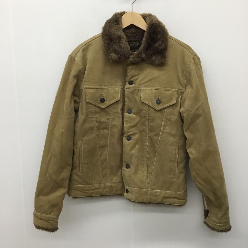 ヒューストン HOUSTON ジャケット、上着 ジャケット、ブレザー コーデュロイジャケット 38 無地 茶 / ブラウン /  メンズ USED 古着 中古 10137902